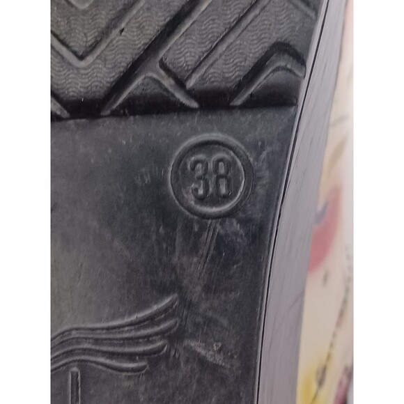 Dansko Floral Leather Professional Nursing Clogs Women's Size 38/ US 7.5 - Picture 6 of 6